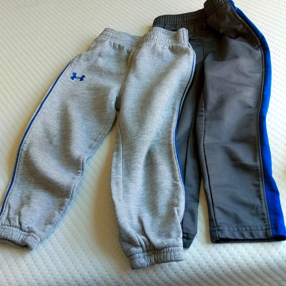 Two under armour kid pants 3t